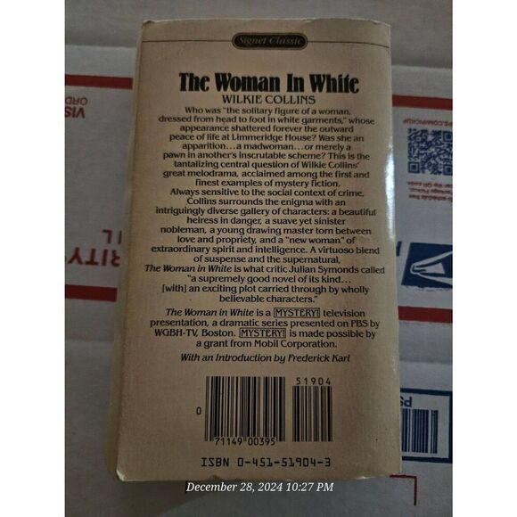 The woman in white by Wilkie Collins signet classics isbn 0451519043 - Picture 4 of 5
